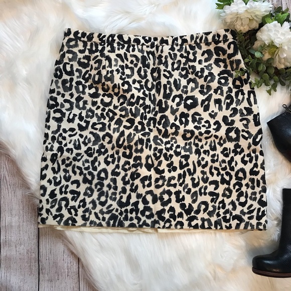 Chloe Dresses & Skirts - Chloé | Silk Lined Animal Print Mini Skirt